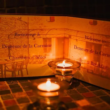 فندق مبيت وإفطار Demeure De La Carmine, Sejour Bien-etre D'exception, Piscine, Hammam, Champagne 4*