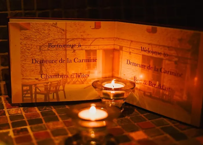 Alojamento de Acomodação e Pequeno-almoço Demeure De La Carmine, Sejour Bien-etre D'exception, Piscine, Hammam, Champagne 4*